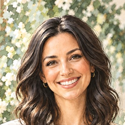 Rachel, the illustrated host of Rachel's List